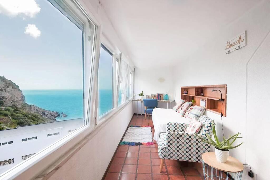 Apartmán Estudio Vista Mar Com A/C E Acesso Privado A Praia Sesimbra Exteriér fotografie